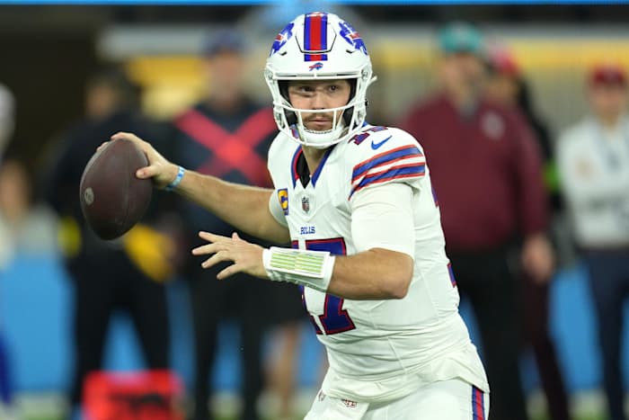 Buffalo Bills quarterback Josh Allen would have a stronger case for MVP if it weren't for all of his turnovers.